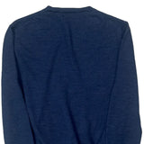 Polo By Ralph Lauren Slim Fit Sweater - Small Blue Merino Wool