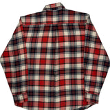 Dickies Checked Flannel Shirt - Medium Blue Cotton