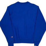 Reverse Weave Champion Sweatshirt - Medium Blue Cotton Blend