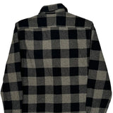 Dickies Checked Flannel Shirt - Medium Black Cotton