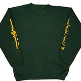 Made In USA Santee Leader Of The Pack Sweatshirt - Large Green Cotton Blend