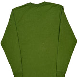 Carhartt Long Sleeve T-Shirt - Small Green Cotton