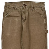 Unbranded Carpenter Trousers - 32W 30L Brown Cotton