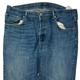 501 Levis Jeans - 38W 30L Blue Cotton