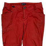 Patagonia Cargo Trousers - 30W UK 8 Red Cotton