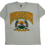 Birmingham Alabama Fruit Of The Loom Graphic T-Shirt - Large Grey Cotton Blend