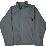 Nike Windbreaker - Large Grey Polyester