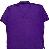 Adidas Equipment Polo Shirt - Small Purple Cotton