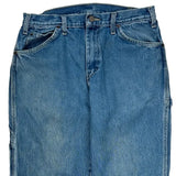Dickies Carpenter Jeans - 30W 30L Blue Cotton