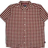Patagonia Short Sleeve Shirt - XL Red Cotton