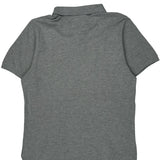 Tommy Jeans Polo Shirt - XL Grey Cotton