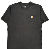 Carhartt T-Shirt - Large Black Cotton