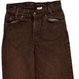 Levis 550 Jeans - 24W UK 4 Brown Cotton