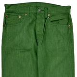 501 Levis Jeans - 31W 31L Green Cotton