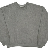 Unbranded Blank Sweatshirt - XL Gray Cotton Blend