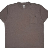 Dickies T-Shirt - 2XL Brown Polyester Blend