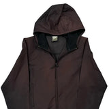 Nike Windbreaker - XS Brown Polyester