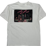 Indianapolis, Made In USA Allsport Graphic T-Shirt - XL White Cotton