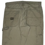Wrangler Carpenter Trousers - 32W 30L Khaki Cotton