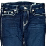 True Religion Skinny Jeans - 29W US 4 Dark Wash Cotton Blend