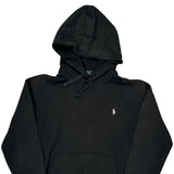 Polo By Ralph Lauren Hoodie - Medium Black Cotton
