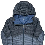 Rei Two-Tone Puffer - Large Blue Gore-Tex