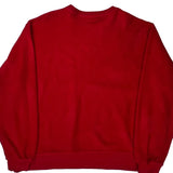 Disney Cartoon Sweatshirt - XL Red Polyester