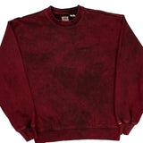 Relaxed Levis Sweatshirt - XS Burgundy Cotton