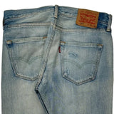 501 Levis Jeans - 32W 29L Light Wash Cotton