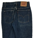 517 Levis Boot Cut Jeans - 28W US 4 Dark Wash Cotton