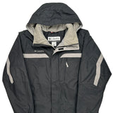 Columbia Ski Jacket - Medium Black Polyester