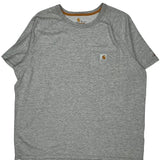 Carhartt T-Shirt - XL Gray Cotton