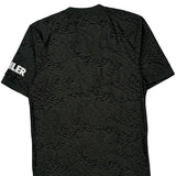 Manchester United Adidas 2020-21 Away Football Shirt - Small Black Polyester