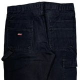 Carhartt Carpenter Pants - 36W 31L Black Cotton