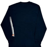 Denver Broncos Nfl Long Sleeve T-Shirt - Large Navy Cotton
