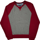 Tommy Hilfiger Sweatshirt - Large Grey Cotton