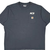 Carhartt T-Shirt - 2XL Gray Cotton