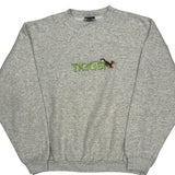 Disney Cartoon Sweatshirt - XL Grey Cotton Blend