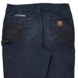Carhartt Carpenter Trousers - 34W 32L Navy Cotton