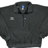 Umbro Fleece - Small Gray Polyester