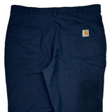 Carhartt Pants - 34W 30L Navy Polyester Blend