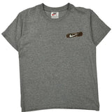 Made In USA Nike T-Shirt - Large Grey Cotton
