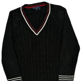 Tommy Hilfiger Jumper - Large Black Cotton