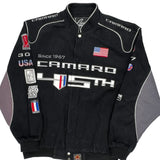Camaro Jh Designs Nascar Jacket - XL Black Cotton