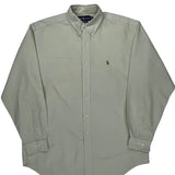 Ralph Lauren Shirt - Large Green Cotton