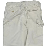 Polo By Ralph Lauren Cargo Trousers - 31W 29L White Cotton