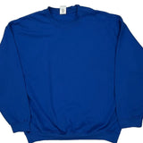 Gildan Blank Sweatshirt - XL Blue Cotton