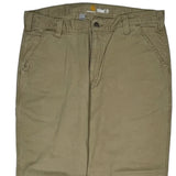 Carhartt Carpenter Trousers - 38W 30L Khaki Cotton