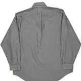 Yarmouth Ralph Lauren Striped Shirt - Large Black & White Cotton