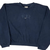 Nike Long Sleeve T-Shirt - Large Blue Cotton